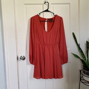 Long Sleeve Mini Dress Size Small